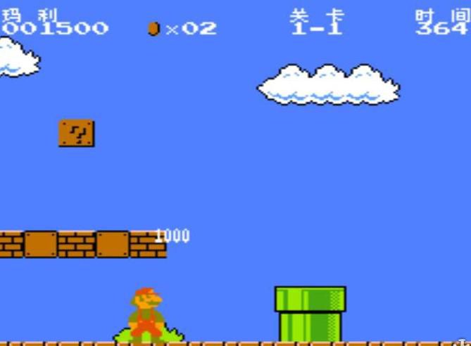 超级玛丽过关时怎么触发烟花1