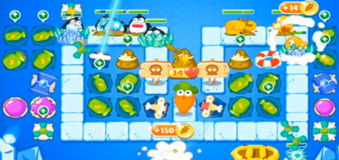 保卫萝卜2怎么打隐形怪3