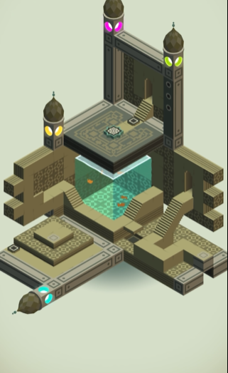 纪念碑谷箱子关卡怎么过3