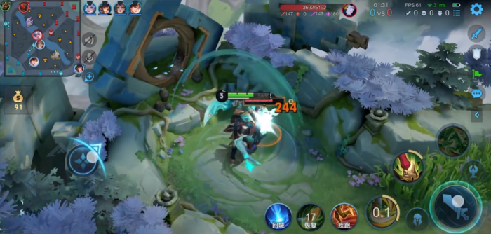 王者荣耀关羽怎么对线1