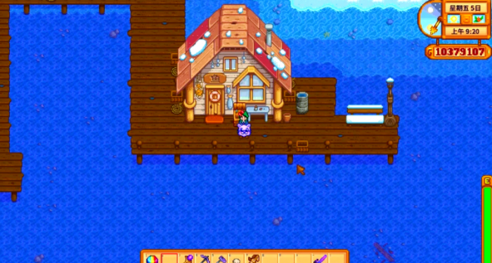 星露谷物语姜岛怎么上去1