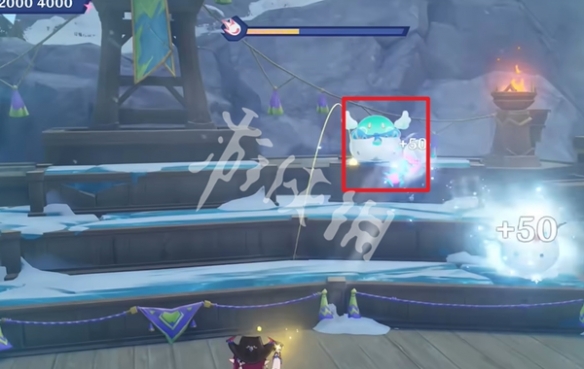 原神炽魂斗士的雪界之旅飞玉趣掷第2关攻略4
