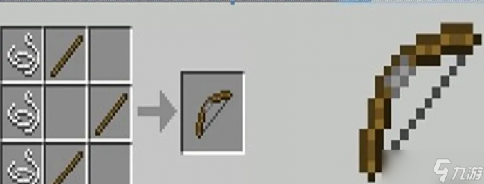 我的世界怎么做弓箭_我的世界做弓箭怎么做
