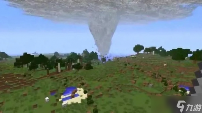 我的世界怎么做龙卷风1