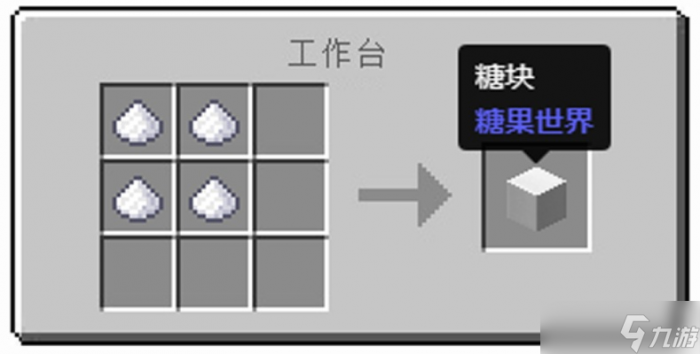 我的世界怎么合成糖块1