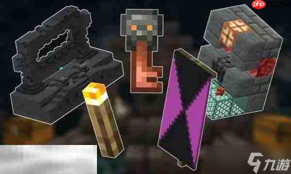 我的世界堡垒遗迹在哪里_我的世界堡垒遗迹结构图