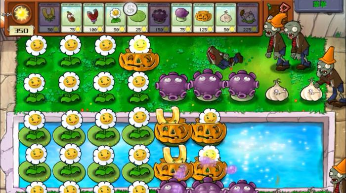 植物大战僵尸1坚不可摧怎么过1
