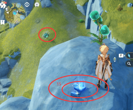 原神庆云顶20个陨星碎屑位置在哪16