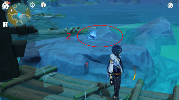 原神瑶光星影陨星碎屑怎么找4