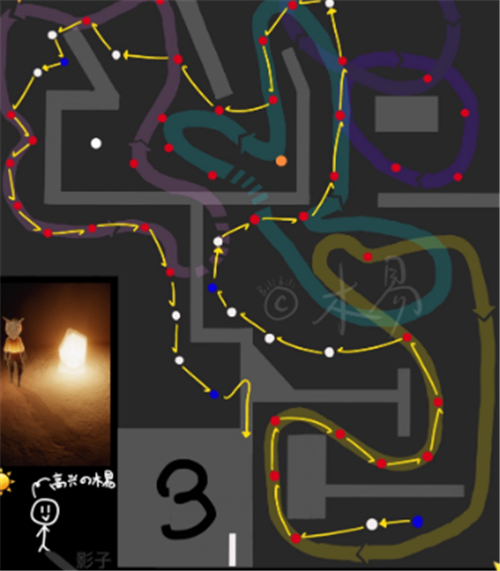 光遇火之试炼火球怎怎么避开3