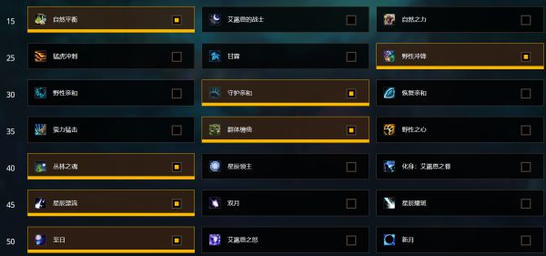 魔兽世界9.0德鲁伊天赋装备搭配属性分析3