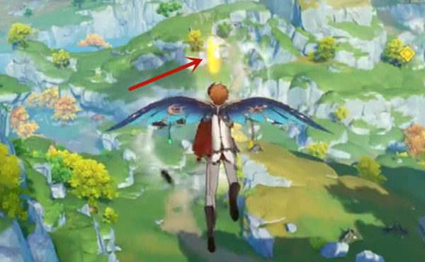 原神飞行挑战第五天路线攻略4