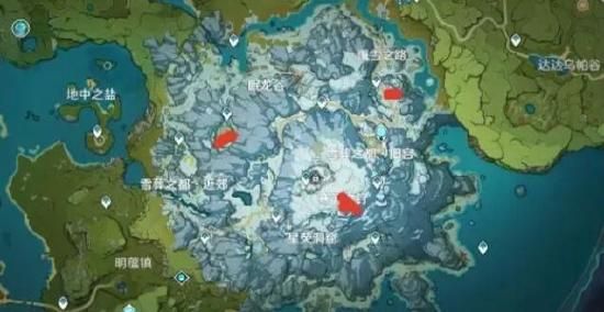 原神雪山山顶怎么上去1