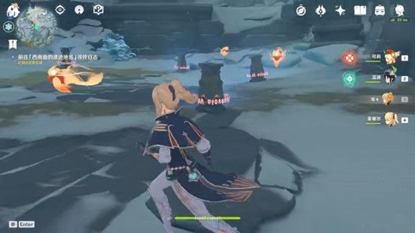 原神西南面的遗迹地窖寻找日志怎么做1