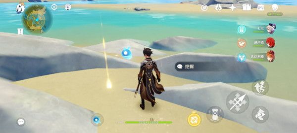 原神鹰翔海滩藏宝地位置大全4