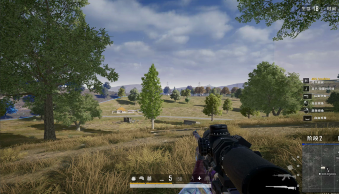 绝地求生如何使视野范围变大2