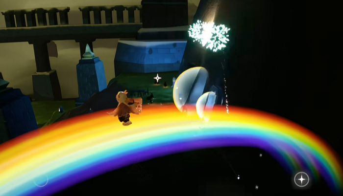 光遇彩虹如何平放1