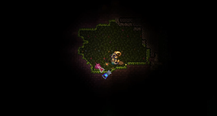 泰拉瑞亚如何打世纪之花1