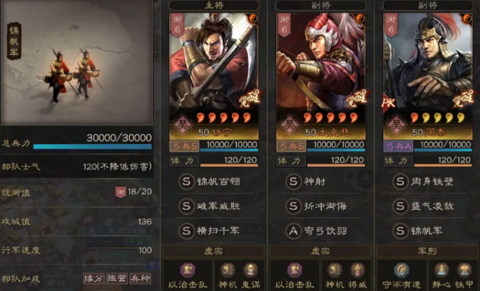 三国志战略版虎臣弓强度如何1