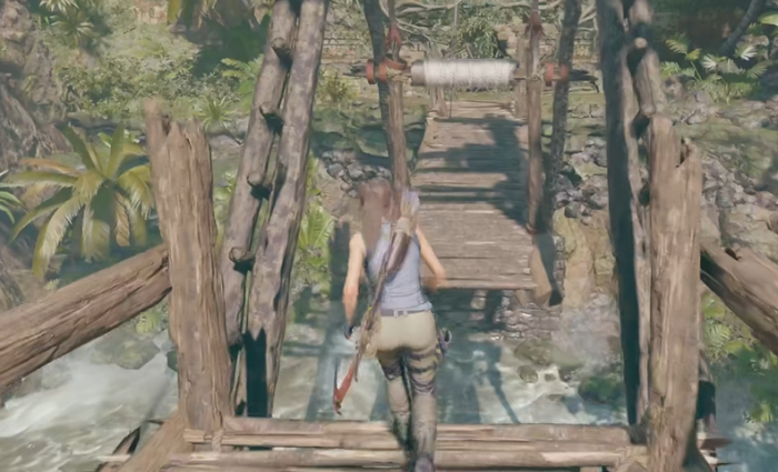 古墓丽影9断桥怎么过2