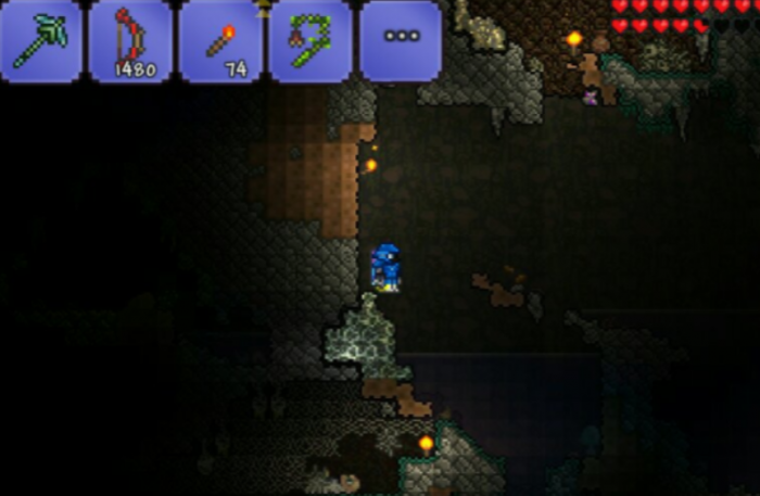 泰拉瑞亚蜘蛛洞一般在哪2