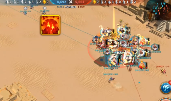 万国觉醒埃及之战怎么压战力3