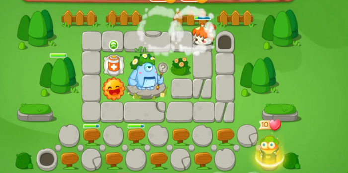 保卫萝卜公园第50关金萝卜怎么玩1