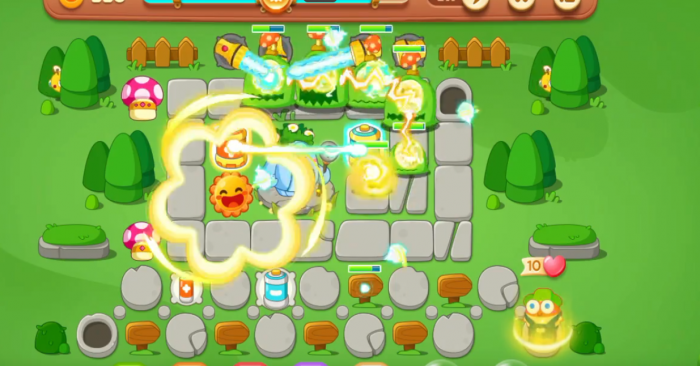 保卫萝卜公园第50关金萝卜怎么玩2