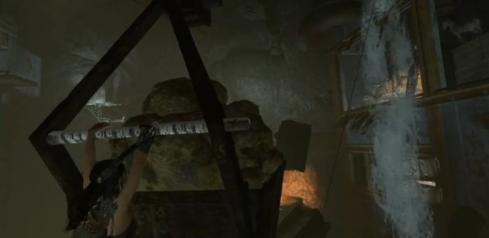 古墓丽影矿坑古墓怎么阻挡水流3