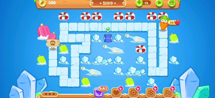 保卫萝卜2攻略31关怎么过1