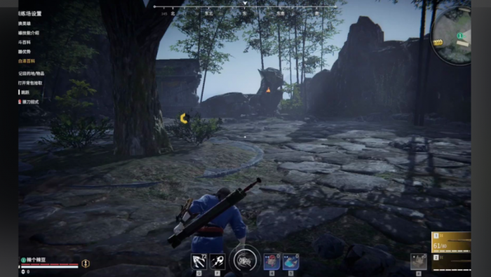 永劫无间怎么滑步不翻滚1