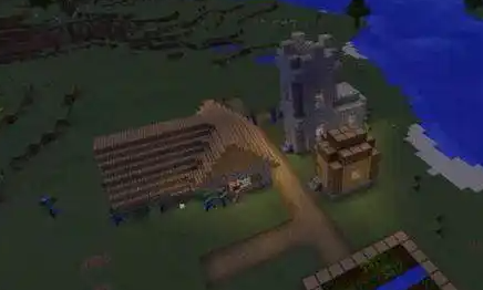 我的世界发现村庄可以做什么1