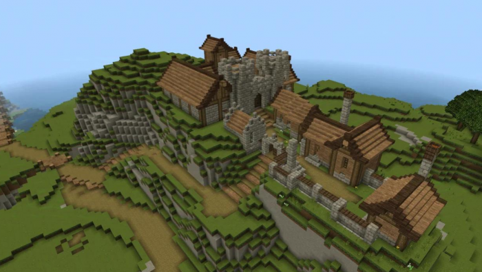 我的世界怎么建造村庄1