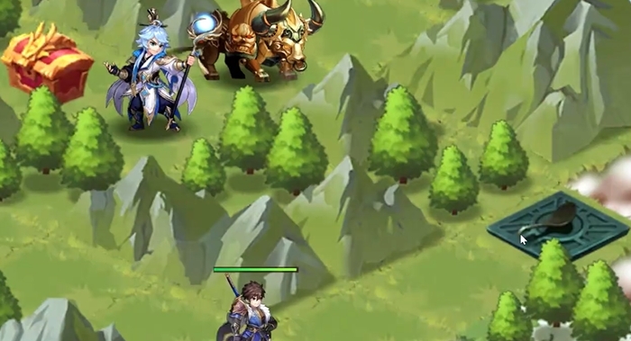 少年三国志2雾影仙踪箱子怎么拿2