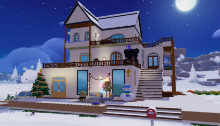 摩尔庄园三层房子怎么得1