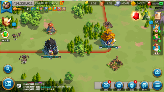 万国觉醒中如何建仓1