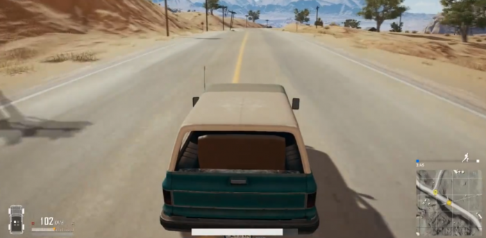 绝地求生停车甩尾怎么做1