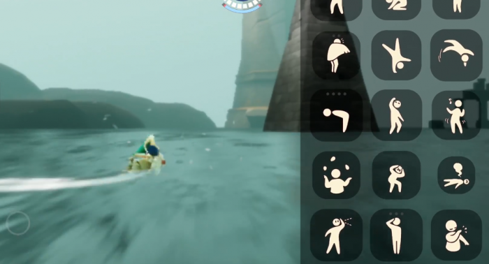 光遇怎么水上漂移2