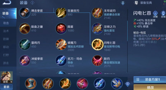 王者荣耀新套装怎么出装3