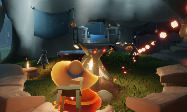 光遇怎么能找到篝火房2