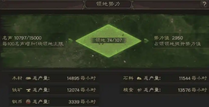 三国志战略版如何加领地值1