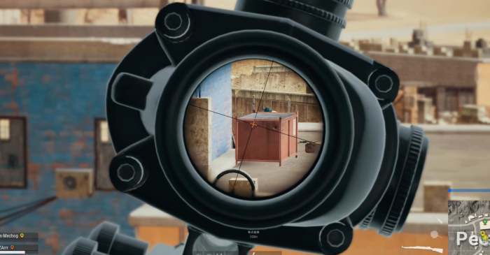 绝地求生在高处怎么打低处2