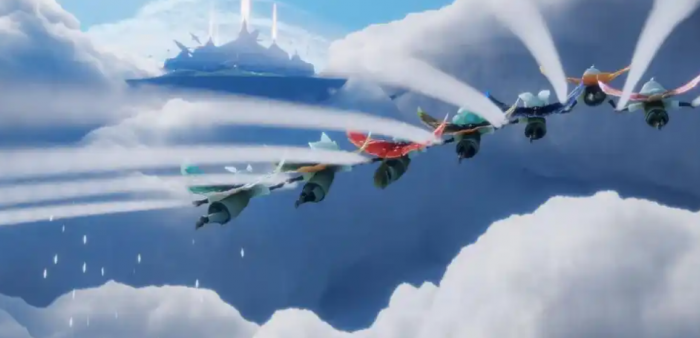 光遇怎么准确控制飞行1