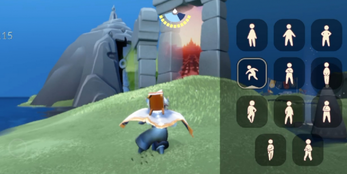 光遇樱花谷遁地怎么去3