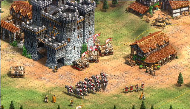 帝国时代2条顿炮塔三发怎么玩2