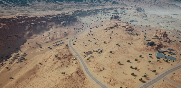 绝地求生沙漠图制高点在哪1