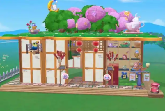 摩尔庄园房间怎么变成方的3