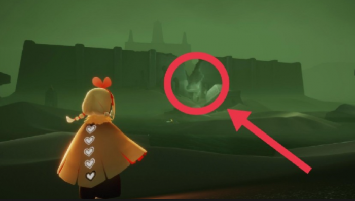 光遇里的河蟹怎么掀翻1