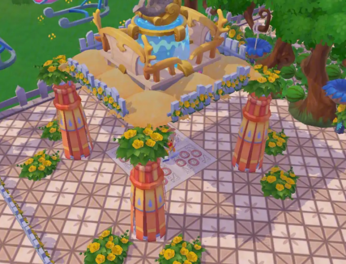 摩尔庄园的亭子怎么得1