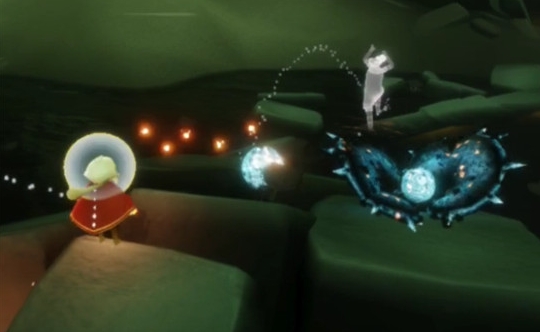 光遇螃蟹洞大花怎么炸2